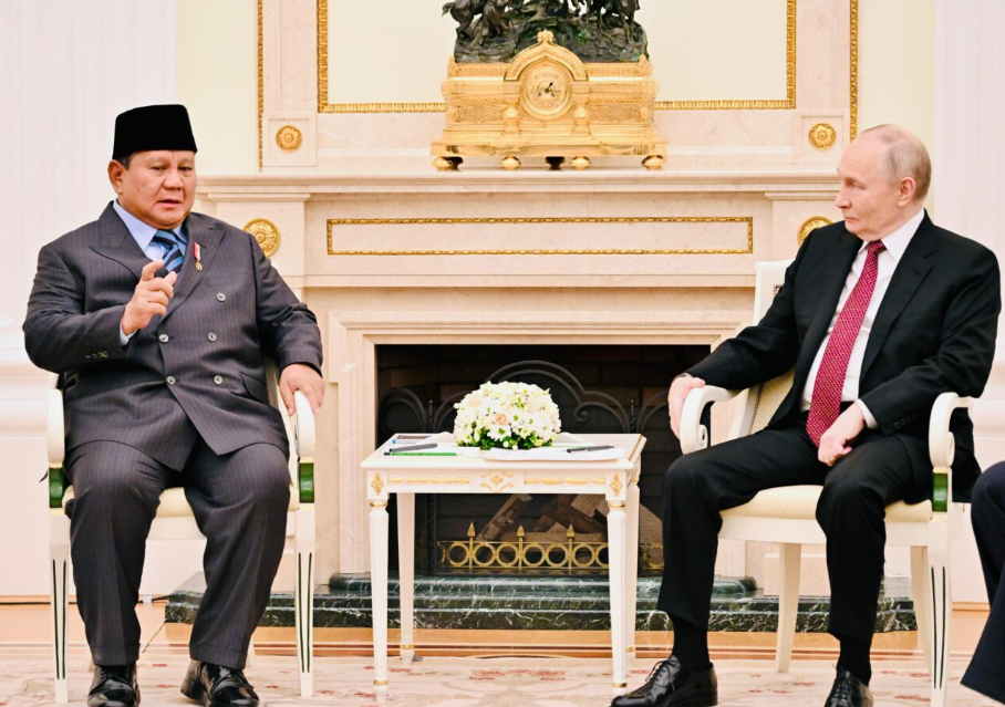 Prabowo dan Putin Gelar Pertemuan di Kremlin, Rusia Siap Perkuat Kemitraan dengan Indonesia
